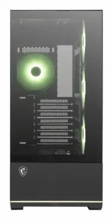Gabinete Msi Mag Pano 110r Pz Midi Tower, Psu No, Vent. 1x 120 Mm, Negro